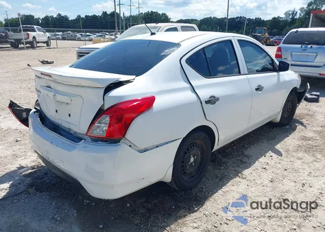 2019 Nissan Versa 1.6 S+ из США, поврежденный, VIN 3N1CN7AP0KL877194